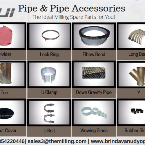 Industrial pipe and pipe accessories for conveying and ventilation – Brindavan Udyog