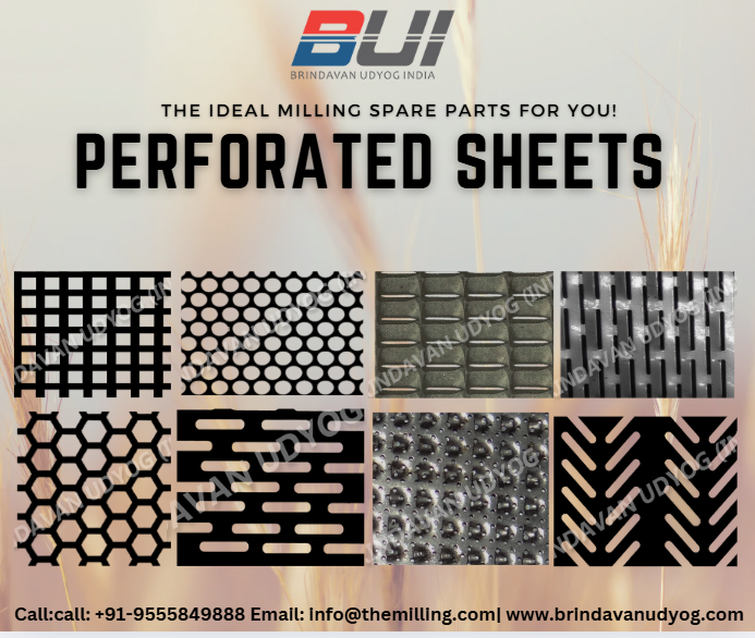 Industrial perforated sheets for screening and ventilation – Brindavan Udyog